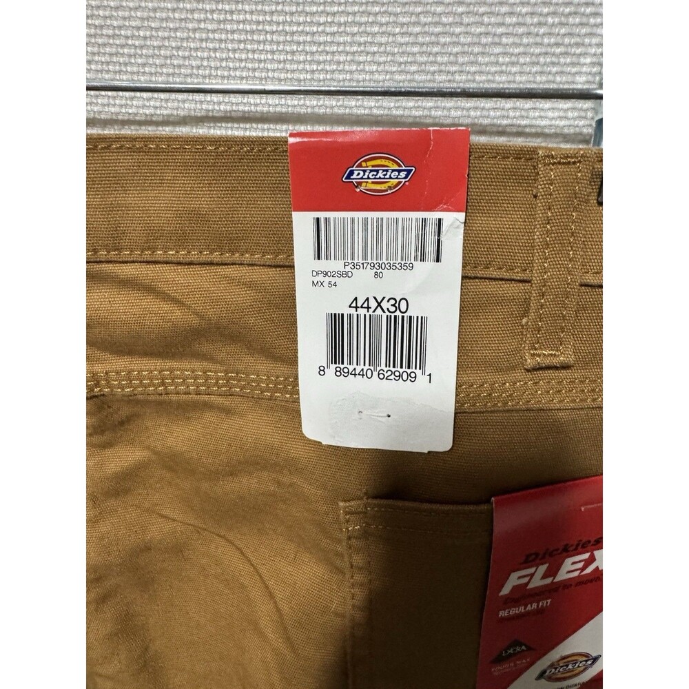 DICKIES Flex Regular Fit Cargo Pants Mens 44x30 Brown Duck DP902SBD NWT - Picture 6 of 15
